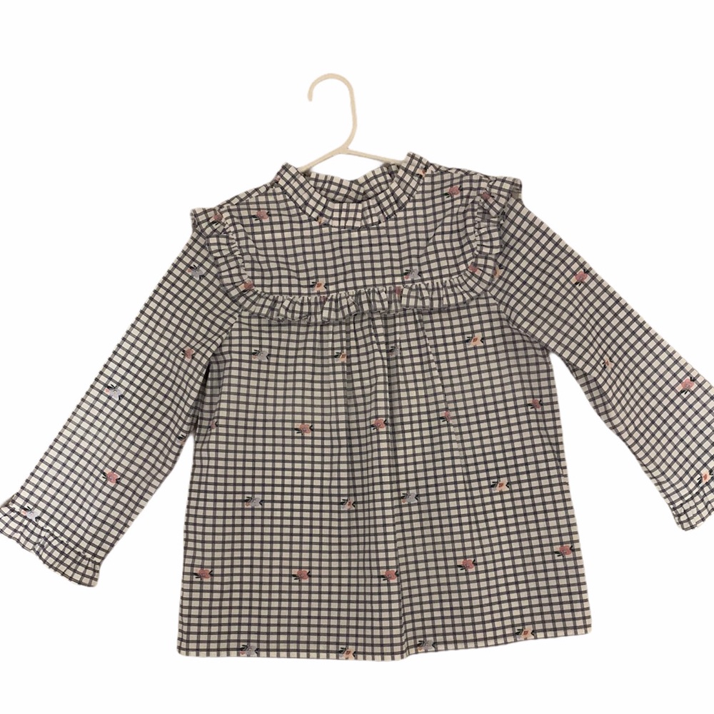 NWT Janie and Jack floral blouse - girls 10